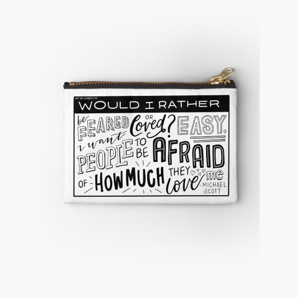 Item preview, Would I Rather Michael Scott Quote The Office designed and sold by Amber  Liu.