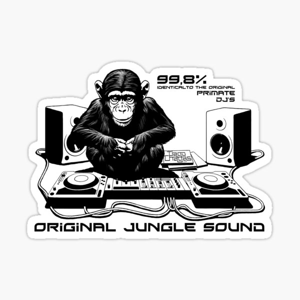 Jungle sound Sticker