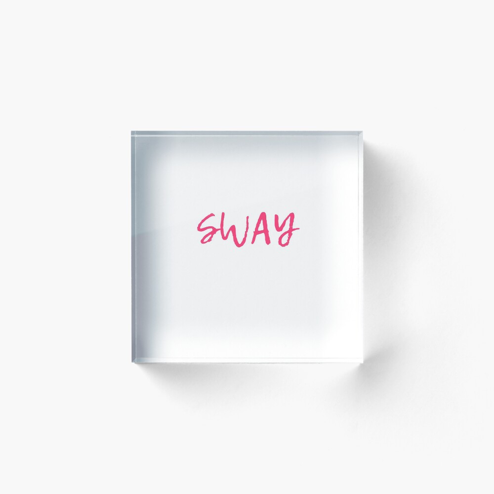 Item preview, Acrylic Block designed and sold by TextyQuotes.