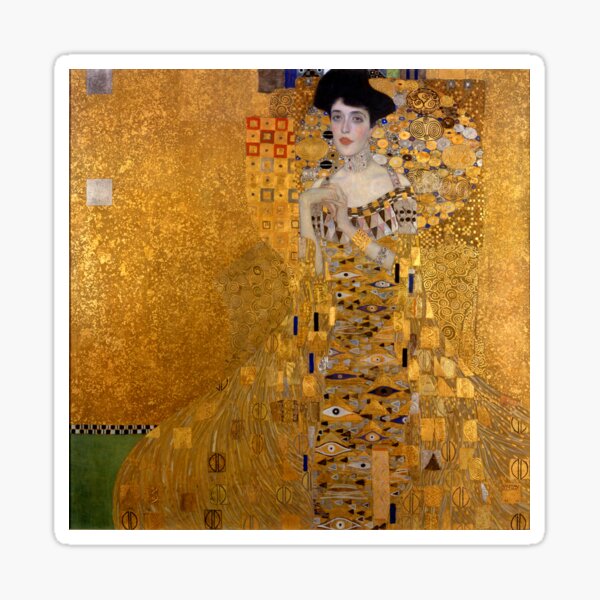 Aperçu de l'œuvre Adele Bloch-Bauer I Peinture par Gustav Klimt créée et vendue par madeinatlantis.