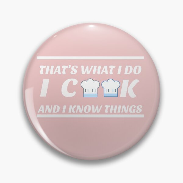 Item preview, I Cook And I Know Thing T-shirt designed and sold by wijit.
