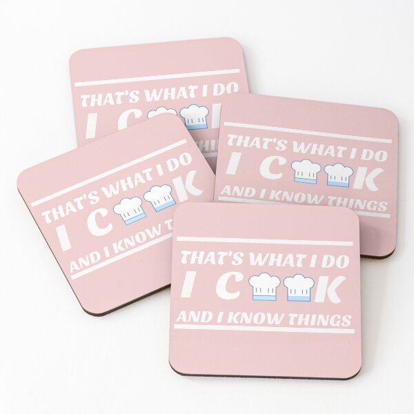 Item preview, I Cook And I Know Thing T-shirt designed and sold by wijit.