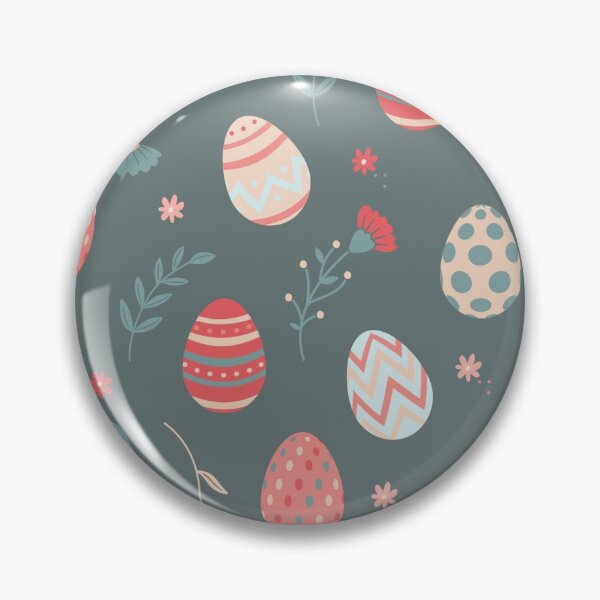 Item preview, Easter Eggs and Flower Pattern Spring Face Mask designed and sold by 2blackcherries.