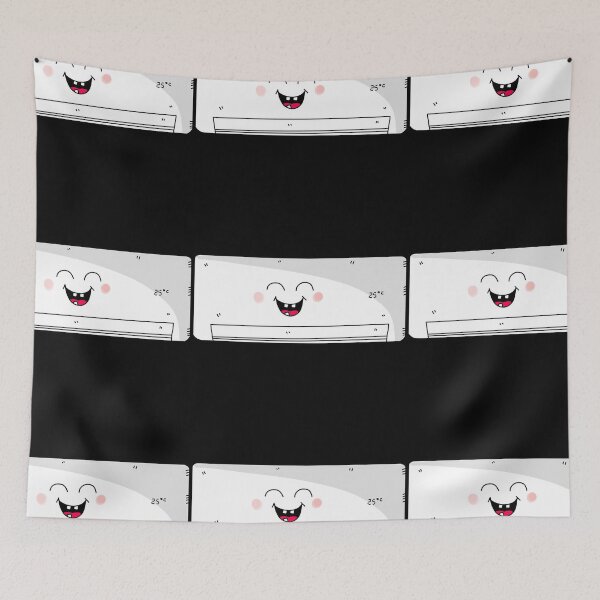 Item preview, Cool Happy AC Air-conditioning designed and sold by NoMonkeyB.
