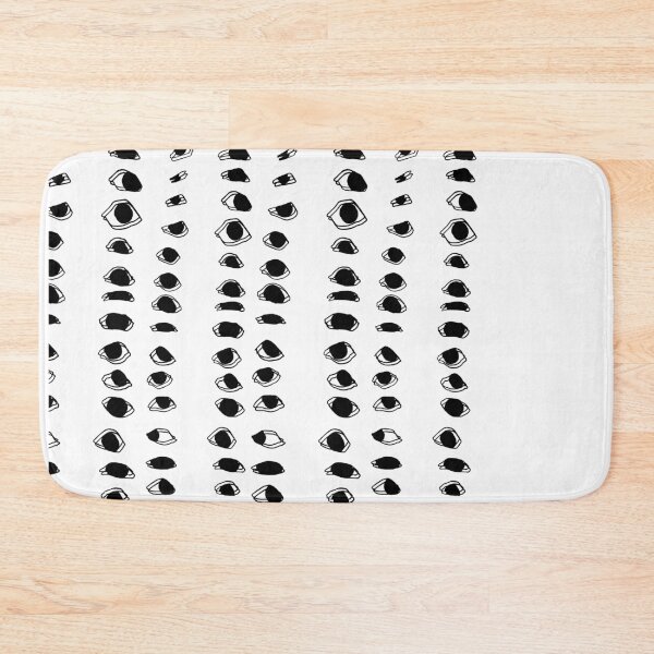 Item preview, Graphic Design Monochromatic Hands Hamsa Evil Eye Fingers Bold Line Folk Art Black and White Tattoo Abstract Contemporary  designed and sold by shopwoodie.