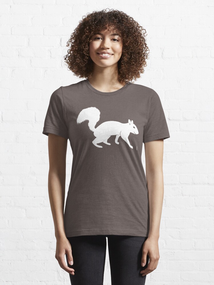 Alternative Ansicht von Weißes Eichhörnchen Essential T-Shirt