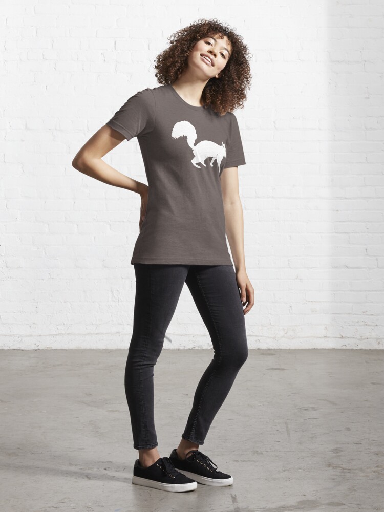 Alternative Ansicht von Weißes Eichhörnchen Essential T-Shirt