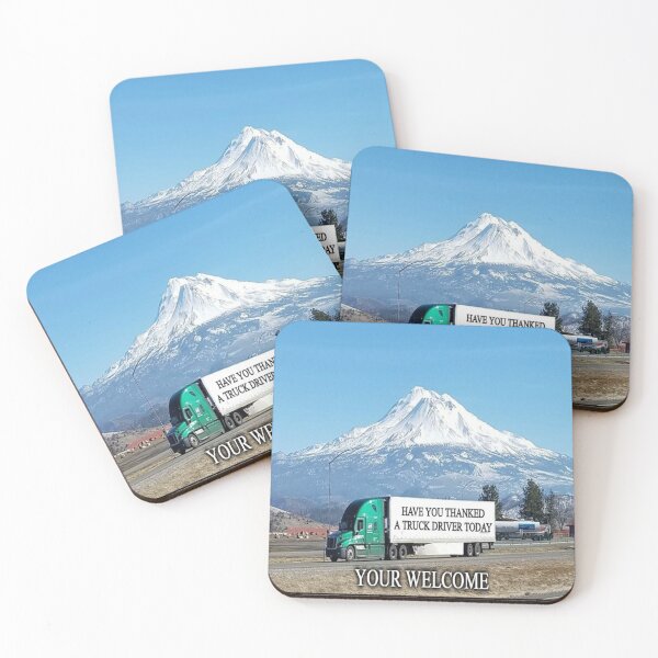 Item preview, Have You Thanked A Truck Driver Today Mask designed and sold by Peace Bound.
