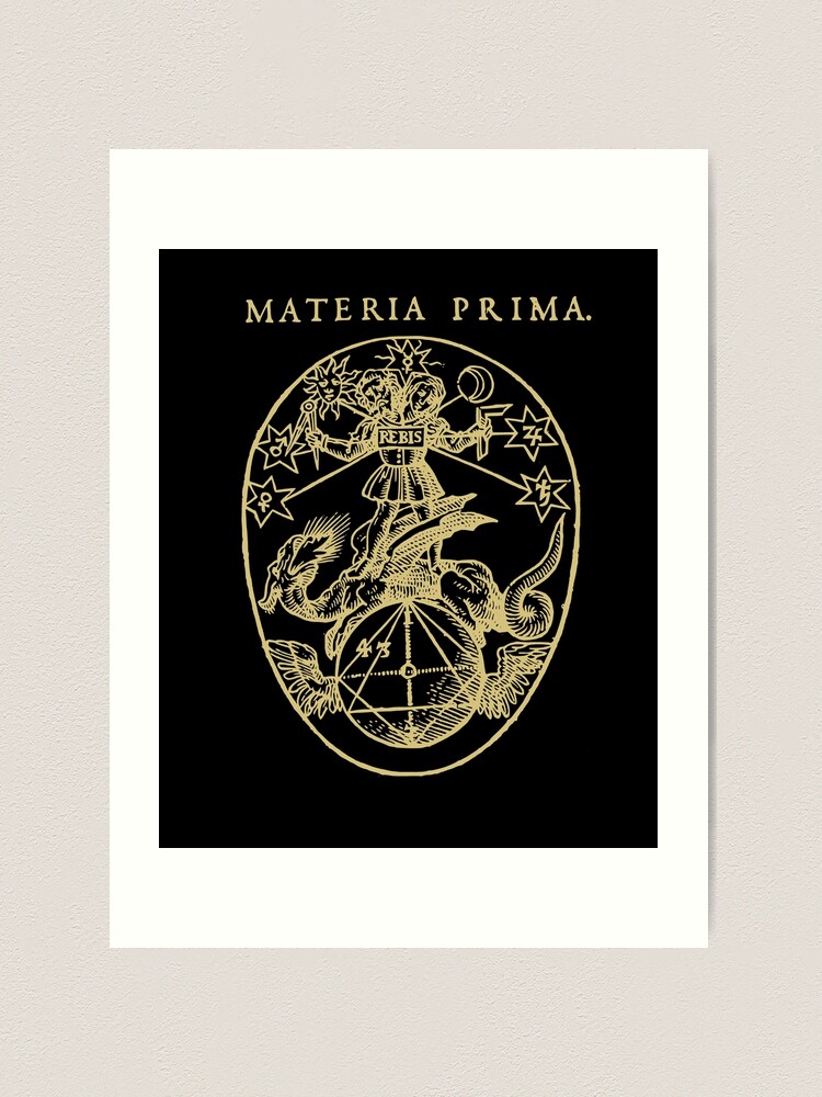 Materia Prima Medieval Alchemy Occult 