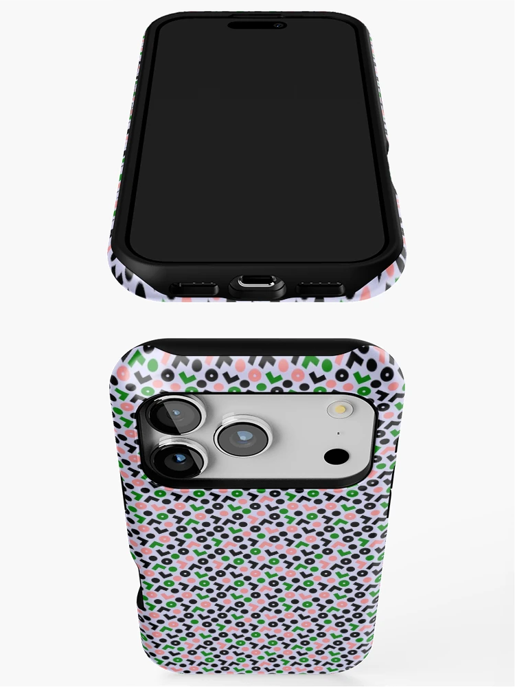 Thumbnail 3 of 4, iPhone Case, Nostalgic Pattern designed and sold by MyTribePatterns.