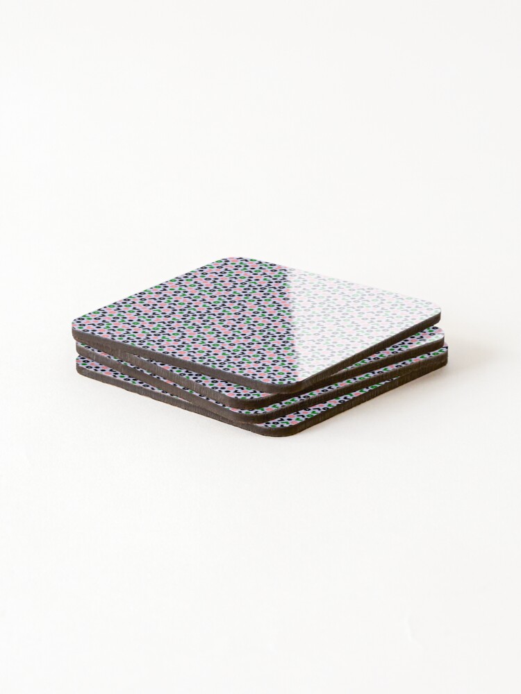 Thumbnail 4 of 5, Coasters (Set of 4), Nostalgic Pattern  designed and sold by MyTribePatterns.
