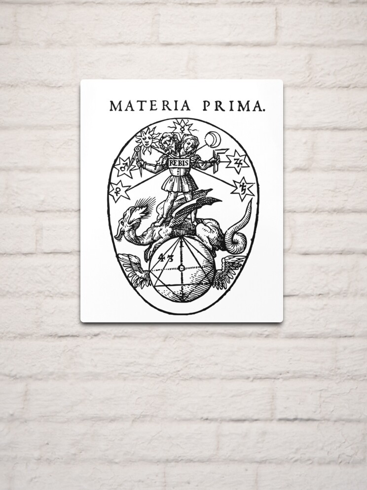 Materia Prima Medieval Alchemy Occult Rosicrucian