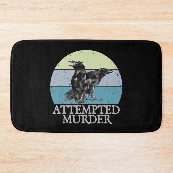 Item preview, Attempted Murder Crows & Ravens Funny Crow Shirt Birds designed and sold by pepperjaw.