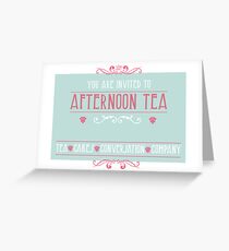 Afternoon Tea! Greeting Card