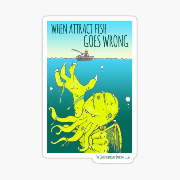 Attract Fish (3) Sticker