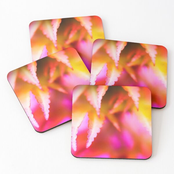 Item preview, Acer Leaves in Pink and Gold  designed and sold by FOLK ART FUSION by heidiannemorris.