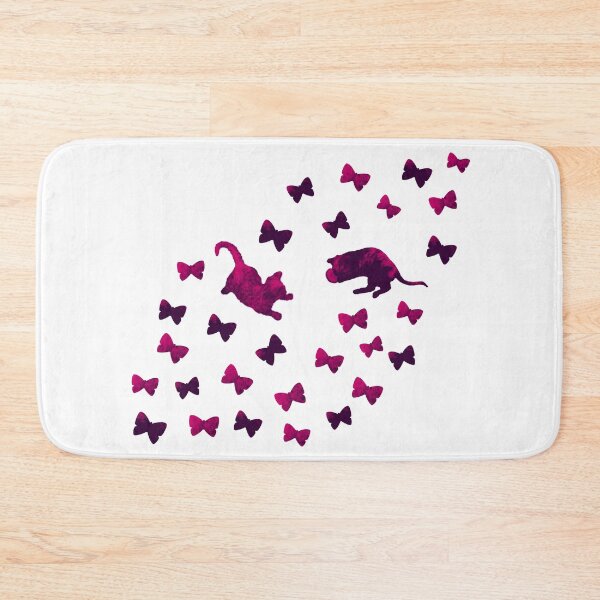 Item preview, Kitten with butterflies designed and sold by Moonyflower.