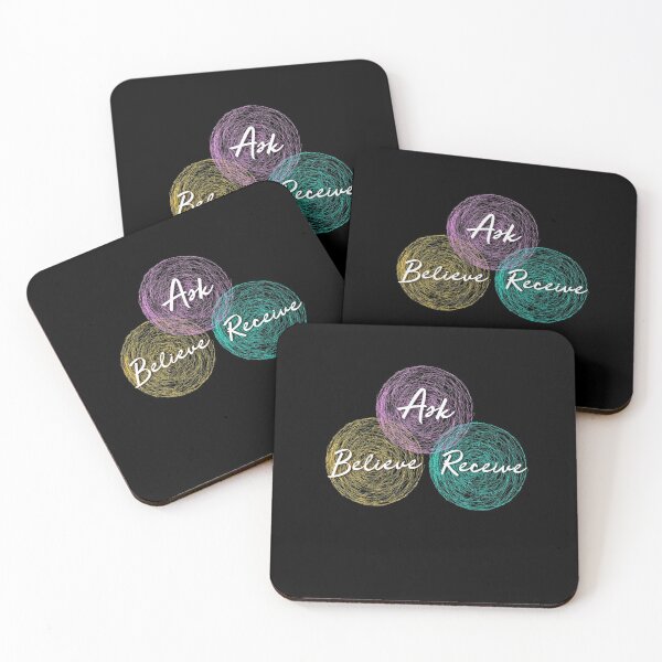 Item preview, Ask, Believe, Receive Design, Manifesting, Law of Attraction  designed and sold by Lizzie May.