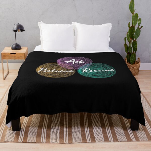 Item preview, Ask, Believe, Receive Design, Manifesting, Law of Attraction designed and sold by Lizzie May.