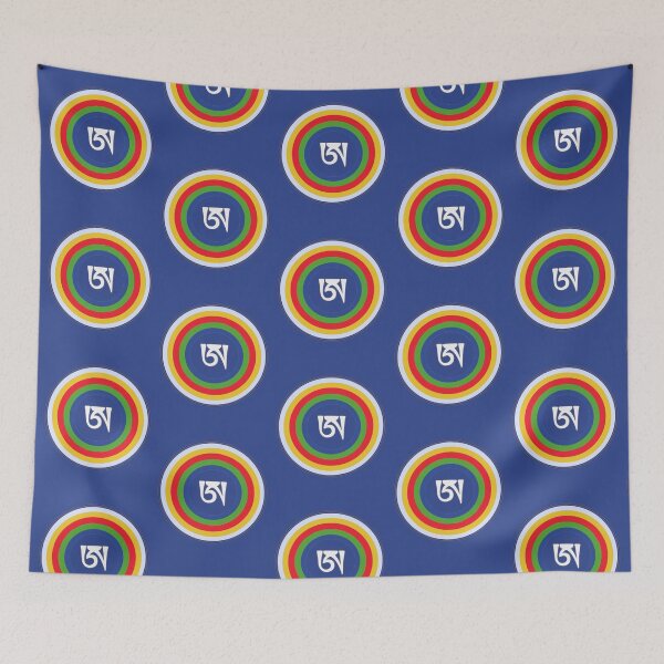 Item preview, Dzogchen Symbol Tibetan Letter A Buddha Meditation Mandala  designed and sold by h44k0n.