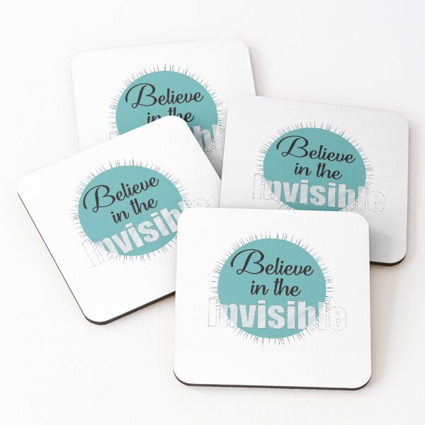 Item preview, Believe in the Invisible designed and sold by ChipperSnacks.