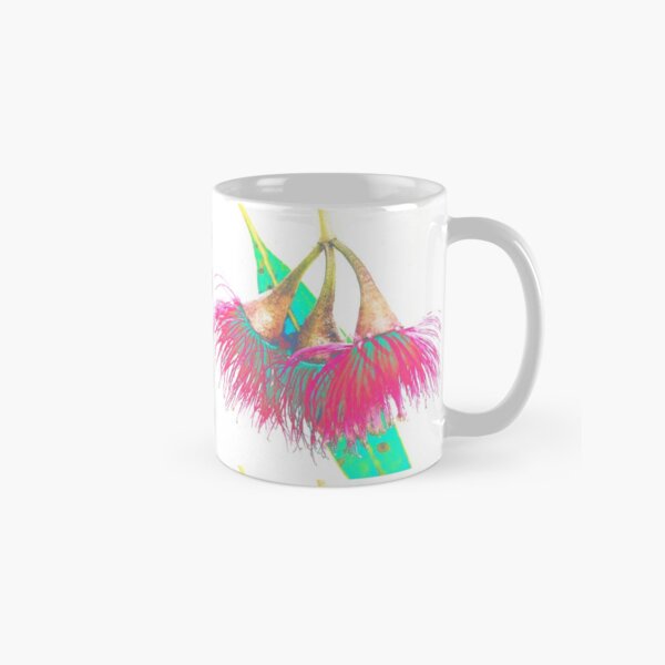 Gum Nut Flowers Art, Floral Graphic, Classic Mug