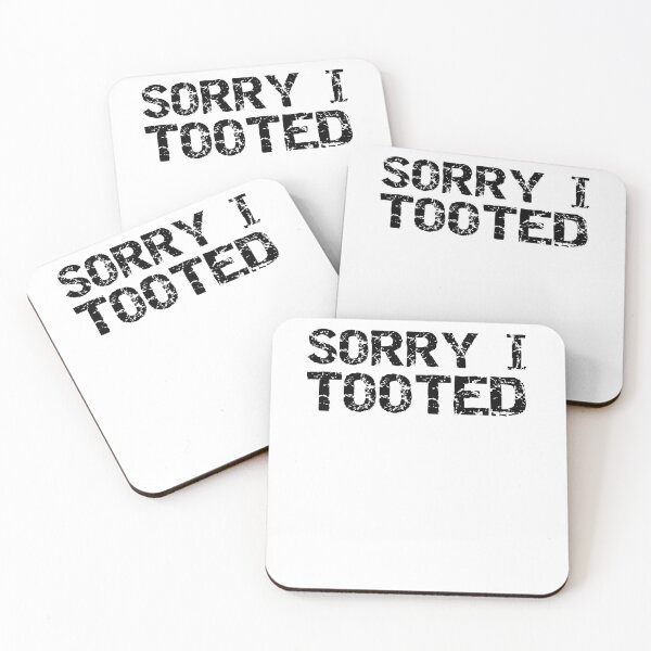 Item preview, Funny Sorry I Tooted Pun Funny Marching Band Quote designed and sold by TNDesignStudio.