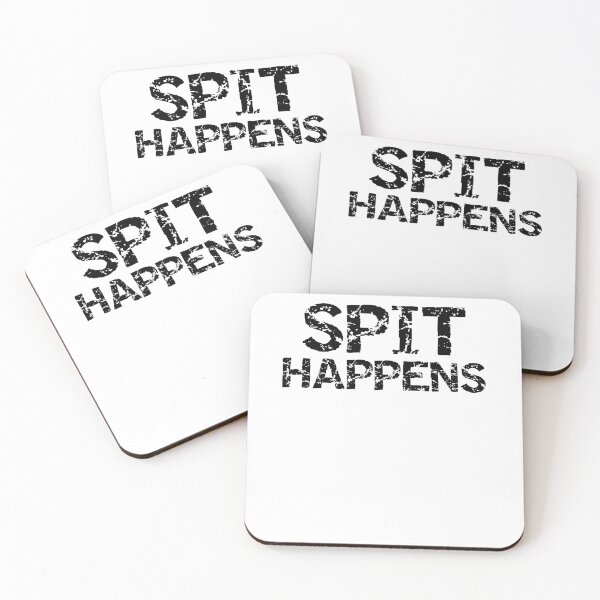 Item preview, Funny Spit Happens Funny Marching Band Quote designed and sold by TNDesignStudio.