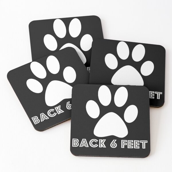 Item preview, Paw back 6 feet  designed and sold by Tee Inspiration.