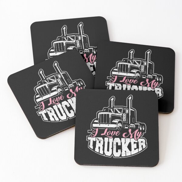 Item preview, I Love My Trucker - Exclusive Design designed and sold by MarcoSebi.