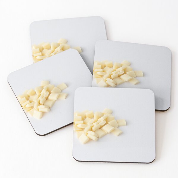 Item preview, White Chocolate Pebbles Side View designed and sold by Karrakunga.