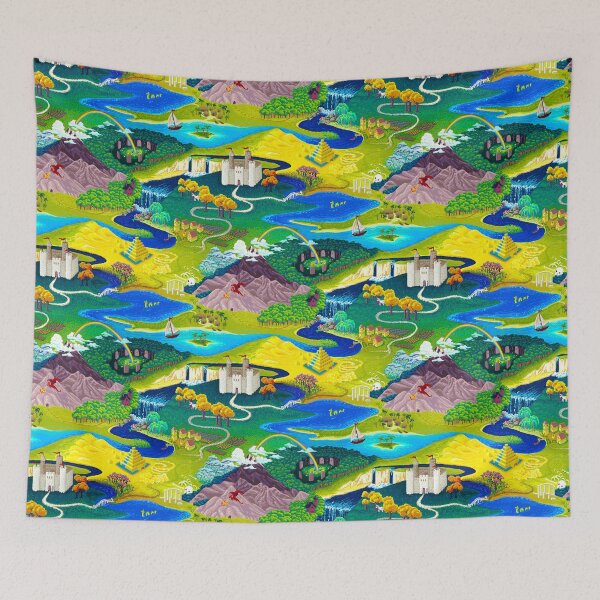 Item preview, Pixel Adventure Land designed and sold by MartziPatterns.
