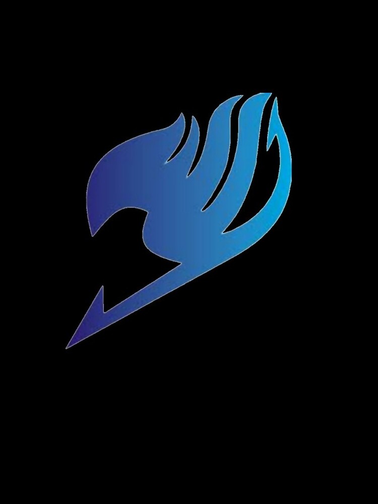 Fairy Tail Logo Blue and Black by Doremi972