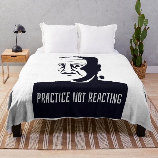 Item preview, PRACTICE NOT REACTING designed and sold by Ethos Bubbles.