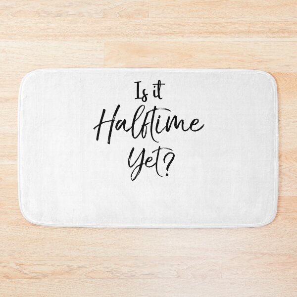 Item preview, Is it Halftime Yet? Funny Marching Band Quote designed and sold by TNDesignStudio.