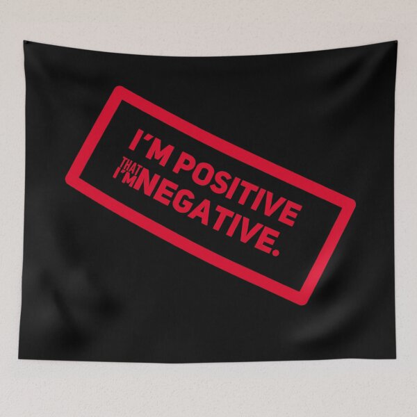 Item preview, I’m positive that I’m negative.  designed and sold by NatanDesigns.