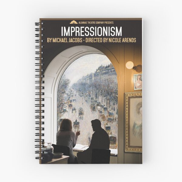 Item preview, Alumnae Theatre - Impressionism  designed and sold by GrayHareCards.