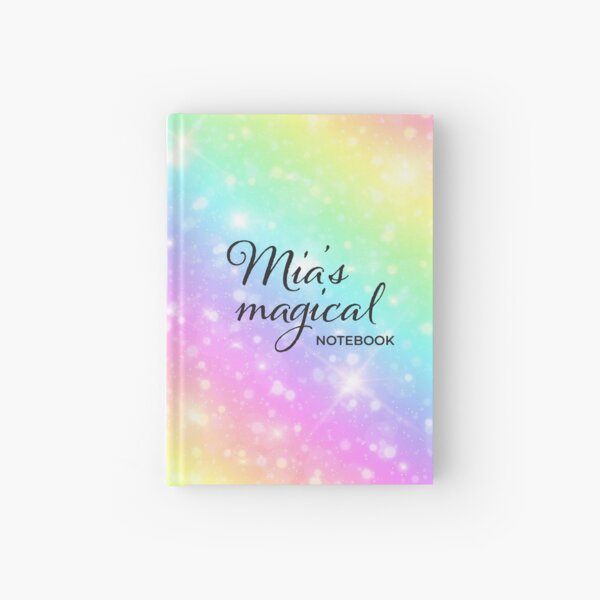Mia's Magical Notebook Hardcover Journal