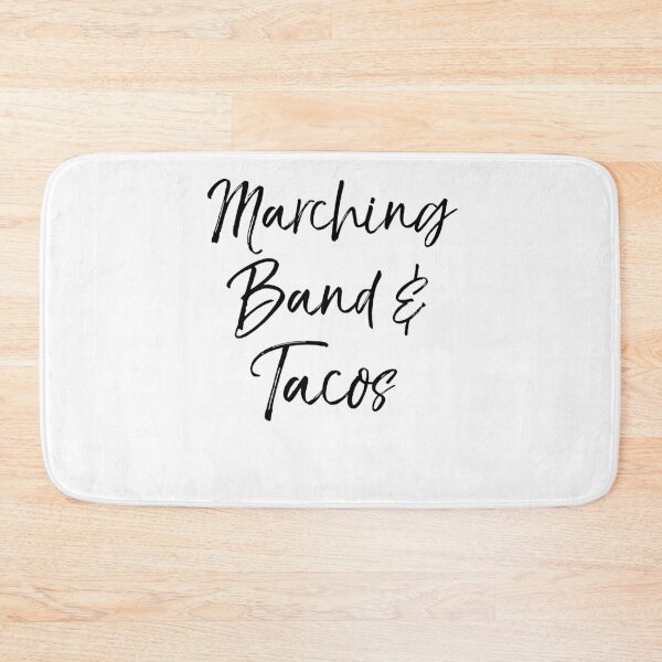 Item preview, Marching Band & Tacos Funny Marching Band Quote designed and sold by TNDesignStudio.