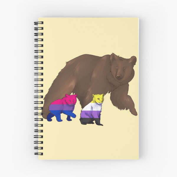 Item preview, UPDATED! Mama/Papa/Parent LGBTQ+ Pride Bear- Nonbinary and Bi designed and sold by floralMonarch.