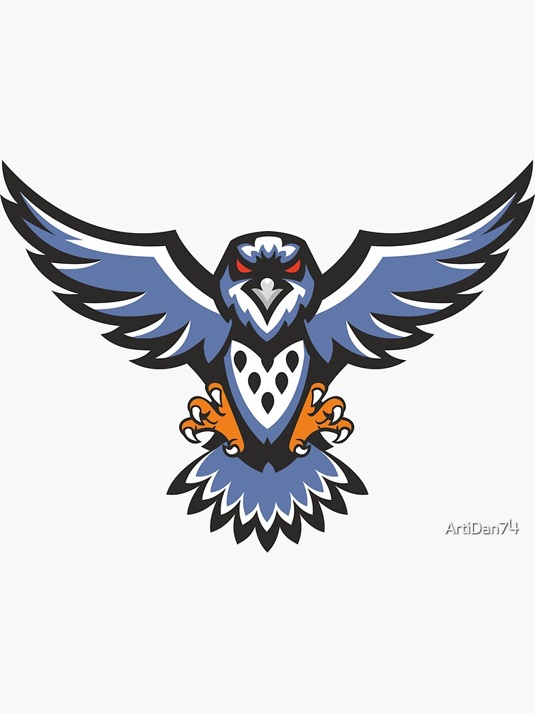 "Falcon" Sticker by ArtiDan74 Redbubble