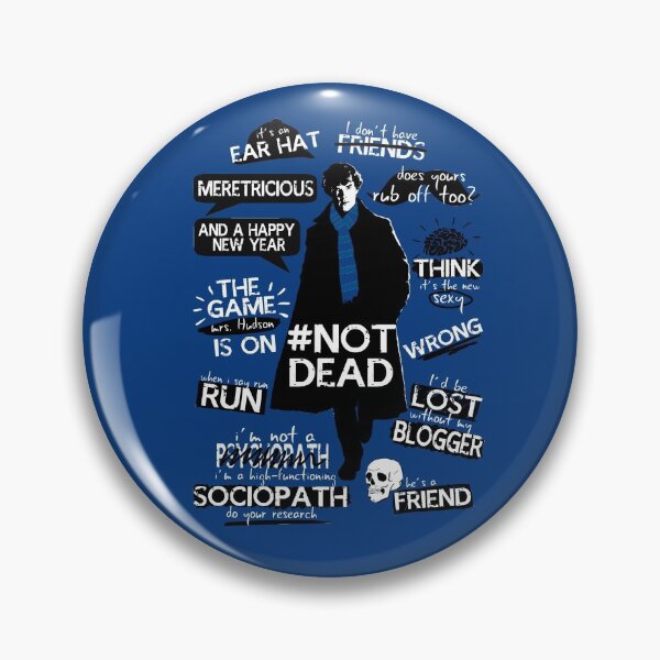 Item preview, Sherlock quotes designed and sold by ZeroKara.