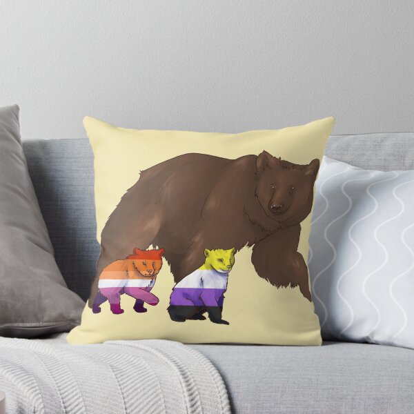 Item preview, UPDATED! Mama/Papa/Parent LGBTQ+ Pride Bear- Nonbinary and Lesbian designed and sold by floralMonarch.