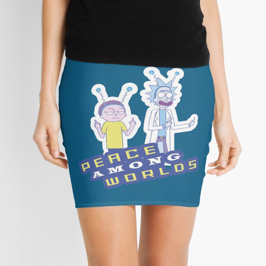 Peace Among Worlds Mini Skirt