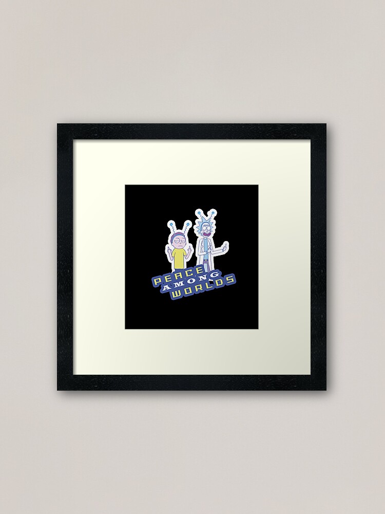 Alternate view of Peace Among Worlds Framed Art Print