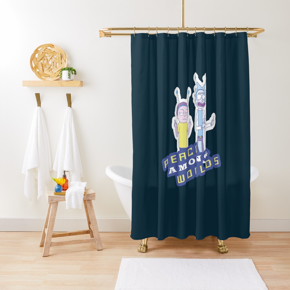 Peace Among Worlds Shower Curtain
