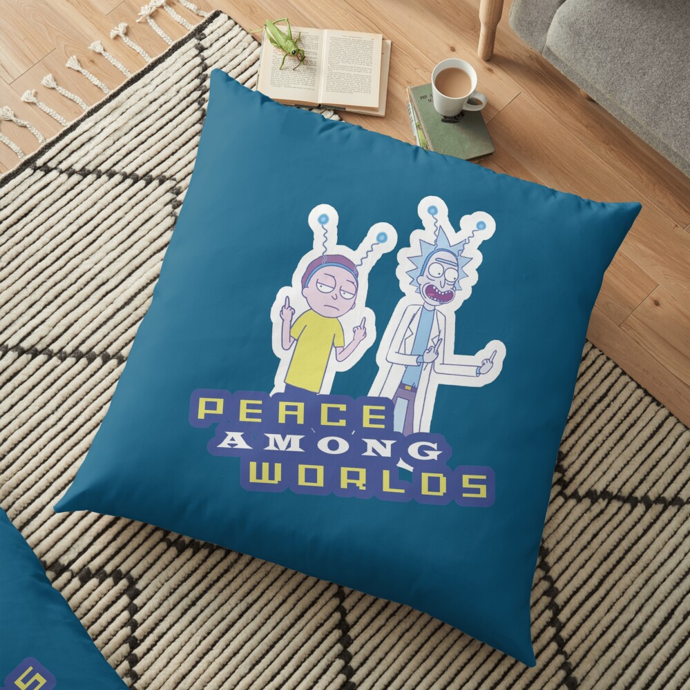 Peace Among Worlds Floor Pillow