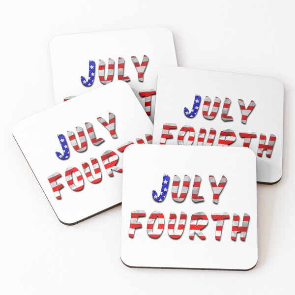 Item preview, July Fourth Words With USA Flag Texture designed and sold by MarkUK97.