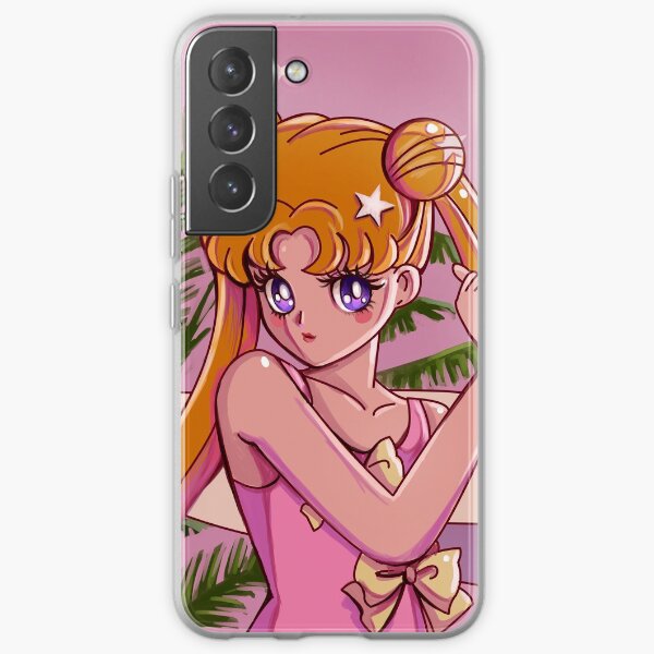 Usagi Beach Sailor Moon Samsung Galaxy Soft Case