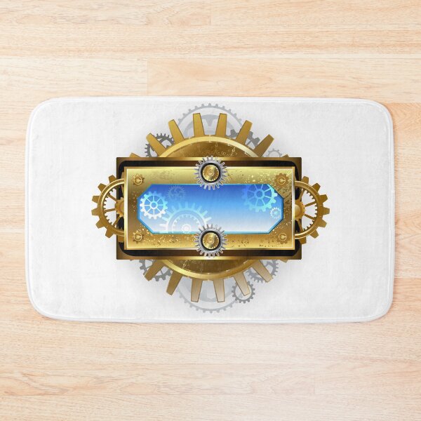 Item preview, Steampunk Gears on White Background designed and sold by Blackmoon9.